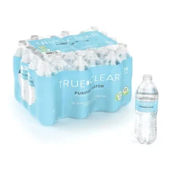 Bottled Water<True Clear ™ Purified Bottled Water, 16.9 fl. oz. Bottles, 24/Carton (TC54594)
