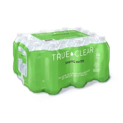 Bottled Water<True Clear Spring Water, 16.9 fl oz., 24 Bottles/Case (TRC05L24PSPCHN)