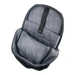 Backpacks<TUCCI BIKER Laptop Backpack, Medium, Black (T0573)