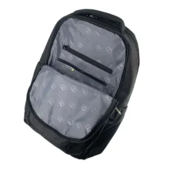 Backpacks<TUCCI BIKER Laptop Backpack, Medium, Black (T0573)