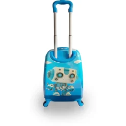 TUCCI Hardside Carry-On Suitcase, 4-Wheeled Spinner, TSA Checkpoint Friendly (T0497-RoboKid)