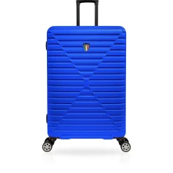 TUCCI Hardside Spinner Carry-On Luggage Set, TSA Checkpoint Friendly (T0129-03PC-BLU)