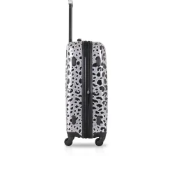 TUCCI Hardside Spinner Carry-On Luggage Set, TSA Checkpoint Friendly Animal Print (T0158-03PC-WNTR)