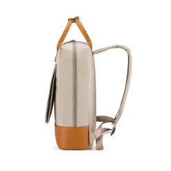 Backpacks<TUCCI Laptop Backpack, Medium, Khaki (T0637)