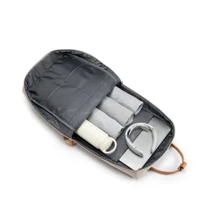 Backpacks<TUCCI Laptop Backpack, Medium, Khaki (T0637)