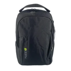 Backpacks<TUCCI Laptop Backpack, Medium, Black (T0574)