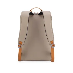 Backpacks<TUCCI Laptop Backpack, Medium, Beige (T0587)