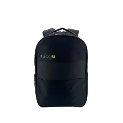 Backpacks<TUCCI Laptop Backpack, Medium, Black (T0563)