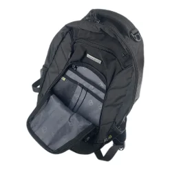 Backpacks<TUCCI Laptop Backpack, Medium, Black (T0565)
