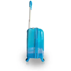 TUCCI RexDino Hardside Carry-On Suitcase, 4-Wheeled Spinner, TSA Checkpoint Friendly, Blue (T0496-RexDino)