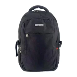 Backpacks<TUCCI SCOUT Laptop Backpack, Medium, Black (T0564)