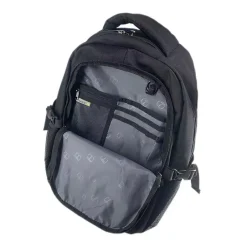 Backpacks<TUCCI SCOUT Laptop Backpack, Medium, Black (T0564)