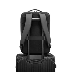 Backpacks<TUCCI TrekTornado Laptop Backpack, Medium, Black (T0593)