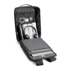 Backpacks<TUCCI TrekTornado Laptop Backpack, Medium, Black (T0593)