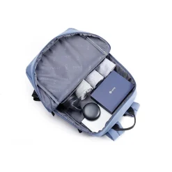 Backpacks<TUCCI WarriorPack Laptop Backpack, Medium, Blue (T0633)