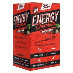 Chocolate<Turbo Truffle s Energy Chocolate Truffles Coffee Craze, 50/Pack (220-00986)