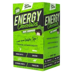 Chocolate<Turbo Truffle s Energy Chocolate Truffles Mint Madness, 50/Pack (220-00987)