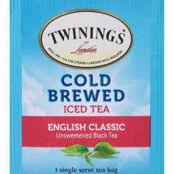 Tea<Twinings Cold Brewed English Classic Tea Bags, 20/Box (F07409)