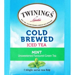 Tea<Twinings Cold Brewed Mint Tea Bags, 20/Box (F07413)