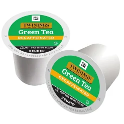 Keurig K-Cups<Twinings Decaf Green Tea, Keurig® K-Cup® Pods, 24/Box (TNA90557)