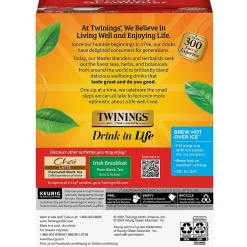 Keurig K-Cups<Twinings English Breakfast Black Tea, Keurig® K-Cup® Pods, 24/Box (TNA85780)