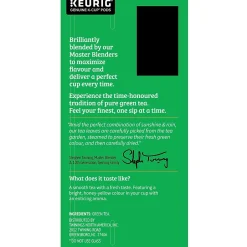 Keurig K-Cups<Twinings Green Tea, Keurig® K-Cup® Pods, 24/Box (TNA85788)