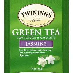 Tea<Twinings Green with Jasmine Tea Bags, 25/Box (TNA51800)