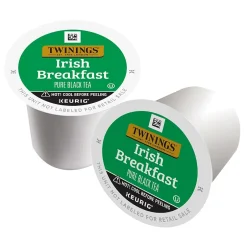 Keurig K-Cups<Twinings Irish Breakfast Black Tea, Keurig® K-Cup® Pods, 24/Box (TNA87303)