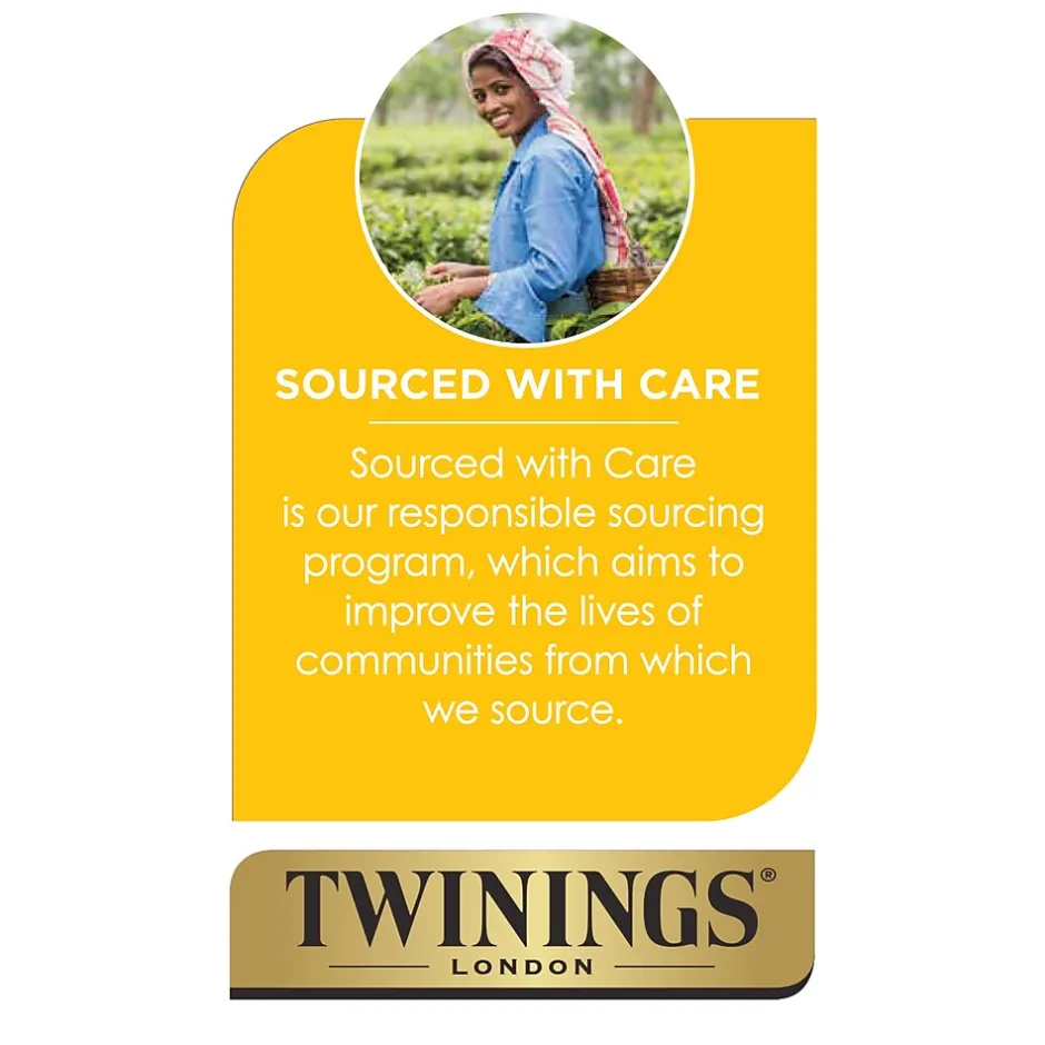 Tea<Twinings Probiotics Lemon and Ginger Herbal Tea Bags, 18/Box (F16483)