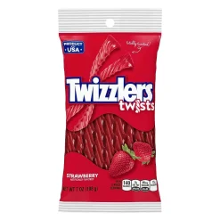 Gummy & Chewy Candy<Twizzlers Strawberry Twists Licorice, 7 oz., 12/Carton (HEC54402)