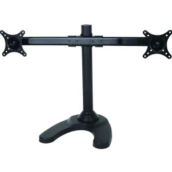 TygerClaw Dual Monitor Mount, Up to 27", Black (LCD6012BLK)* Monitor Mounts & Stands