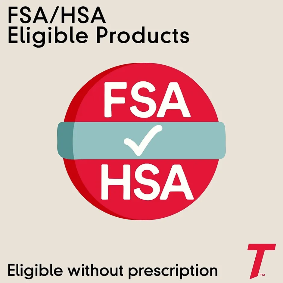 Tylenol Extra Strength Caplets, Fever Reducer and Pain Reliever, 500 mg, 50 Count, 2/Pack (487348)