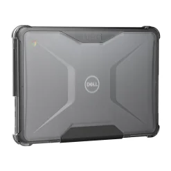 Urban Armor Gear UAG Plyo Rugged Case for Dell Chromebook for 3100, Black/Transparent (832212B14343)