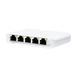 Ubiquiti UniFi Flex Mini 5-Port PoE Switch, 10Gbps, White, 5/Pack (USW-FLEX-MINI-5)* Ethernet Switches & Splitters