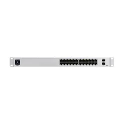 Ubiquiti UniFi Pro 24-Port Gigabit Ethernet Managed Switch, 10/100/1000 Mbps, Silver (USW-PRO-24)* Ethernet Switches & Splitters