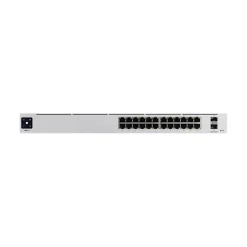 Ubiquiti UniFi Pro 24-Port Gigabit Ethernet Managed Switch, 10/100/1000 Mbps, Silver (USW-PRO-24)* Ethernet Switches & Splitters