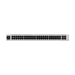 Ubiquiti UniFi Pro 48-Port Gigabit Ethernet Managed Switch, 10/100/1000 Mbps, Silver (USW-PRO-48)* Ethernet Switches & Splitters