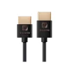 Hdmi Cables<Monoprice Ultra Slim Active High Speed HDMI® Cable, 18Gbps, 15ft Black