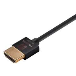 Hdmi Cables<Monoprice Ultra Slim Active High Speed HDMI® Cable, 18Gbps, 15ft Black