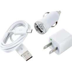 Lightning Cables<Ultralast Charge and Sync Kit with Micro USB to USB Cable, White, (CEL-CHGMICRO)