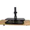 New Electric Standing Desk Conversion Powered Sit to Stand Converter, Black (ESDC-b) Standing Desks