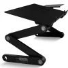 WORKEZ Uncaged Ergonomics Best 16.5" x 11" Aluminum Laptop Stand, Black (WEBLS-b)