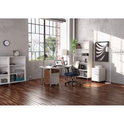 Hot ™ Essentials 2-Drawer Mobile Vertical File Cabinet, Letter/Legal, Lockable, 24.2"H x 15.5"W x 21"D, File Cabinets