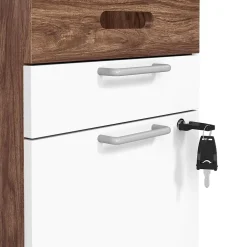 Hot ™ Essentials 2-Drawer Mobile Vertical File Cabinet, Letter/Legal, Lockable, 24.2