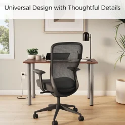 Outlet ™ Essentials 48"W Computer and Writing Desk, Espresso (UN56970) Office Desks