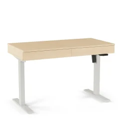 ™ Essentials 48"W Rectangular Adjustable Standing Desk, Natural (UN60416-CC) Standing Desks