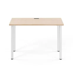 Best ™ Essentials 42"W Rectangular Writing Desk, Natural (UN60411-C) Office Desks