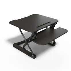 Sale ™ FlexFit™ 27" Manual Adjustable Desk Converter, Black (UN44901-CC) Standing Desks