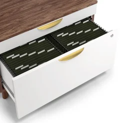 Sale ™ MidMod 2-Drawer Mobile Lateral File Cabinet, Letter/Legal, Lockable, 21.1