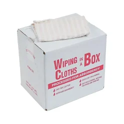 UNITED FACILITY SUPPLY Cotton Cleaning Cloths, 8.25", Assorted Colors, 4.5 lbs. (455-05/N205CW05)